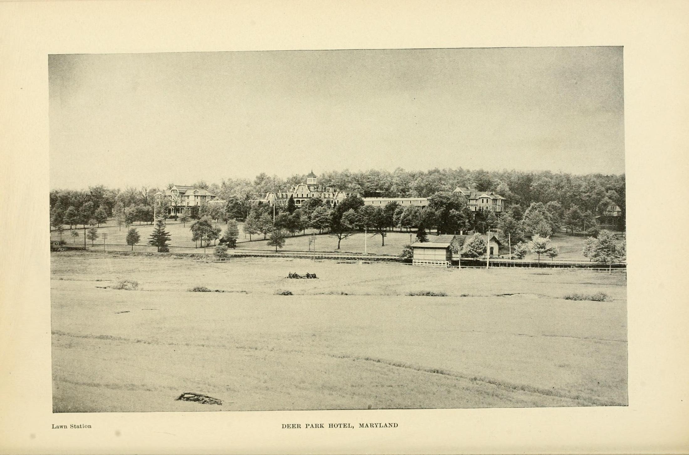 Deer Park Hotel, circa 1897.