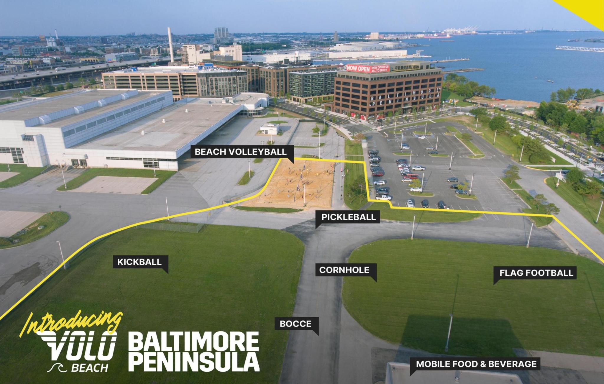 Volo is Launching a Massive Waterfront Sports Venue at the Baltimore