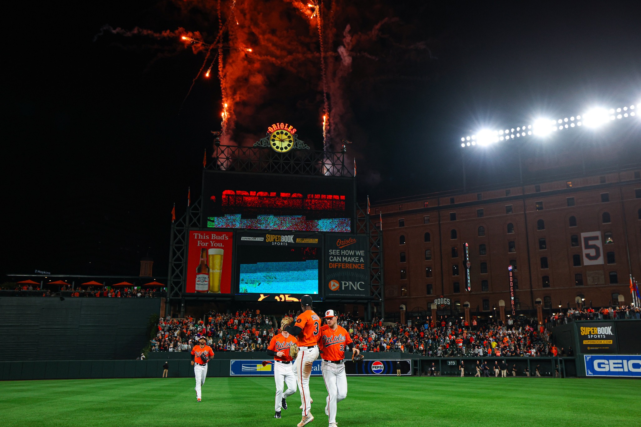 Orioles in danger of being swept out of the postseason after