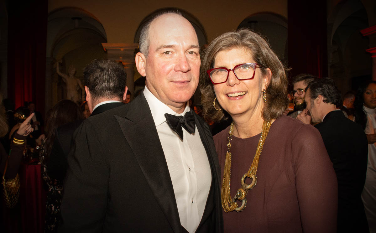 Left to right: John Banes, gala co-chair; Laura Banes, gala co-chair