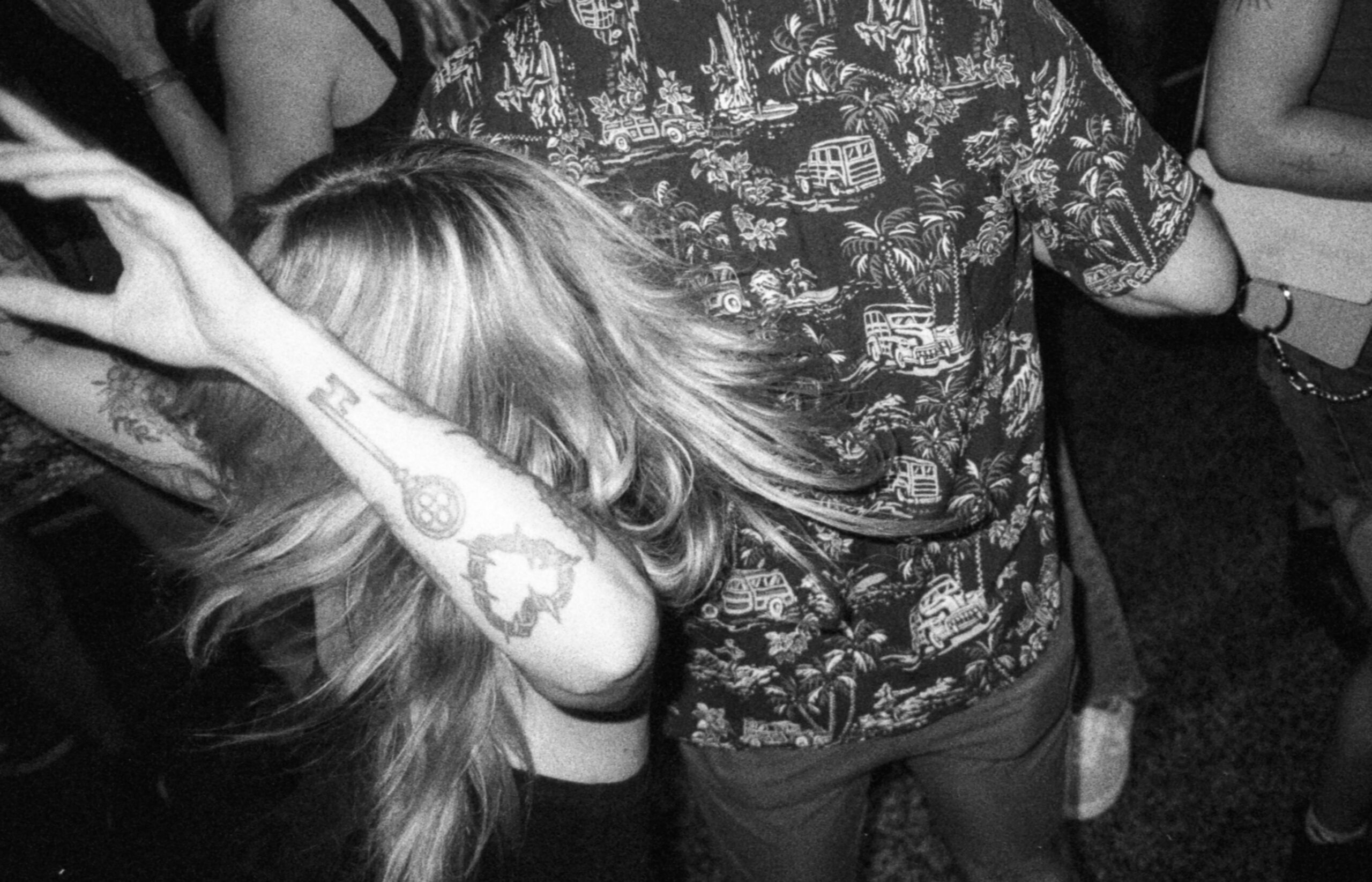 On the dance floor for DJ James Nasty's Disco Tropico at The Metro on Friday