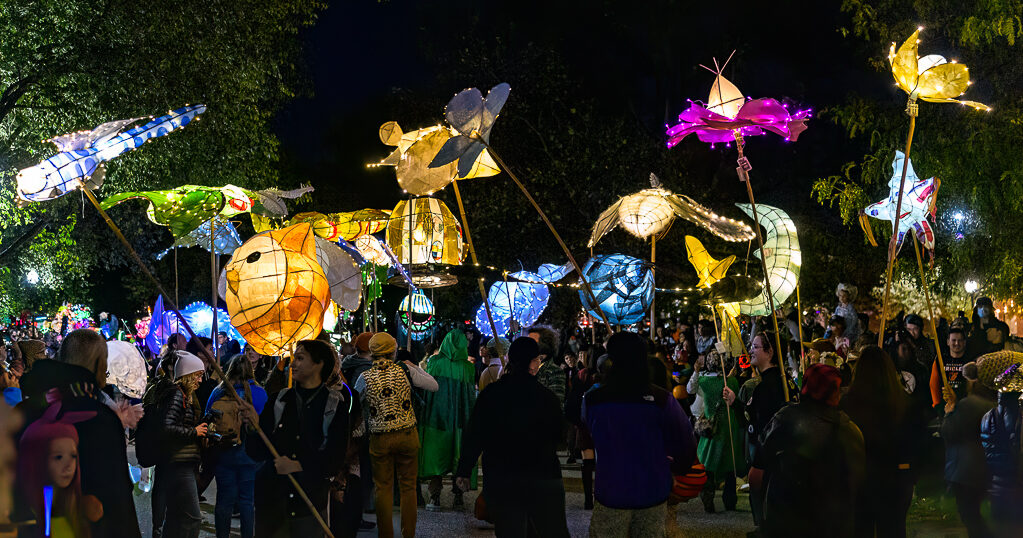 The Great Halloween Lantern Parade Marches Into its 25th Year