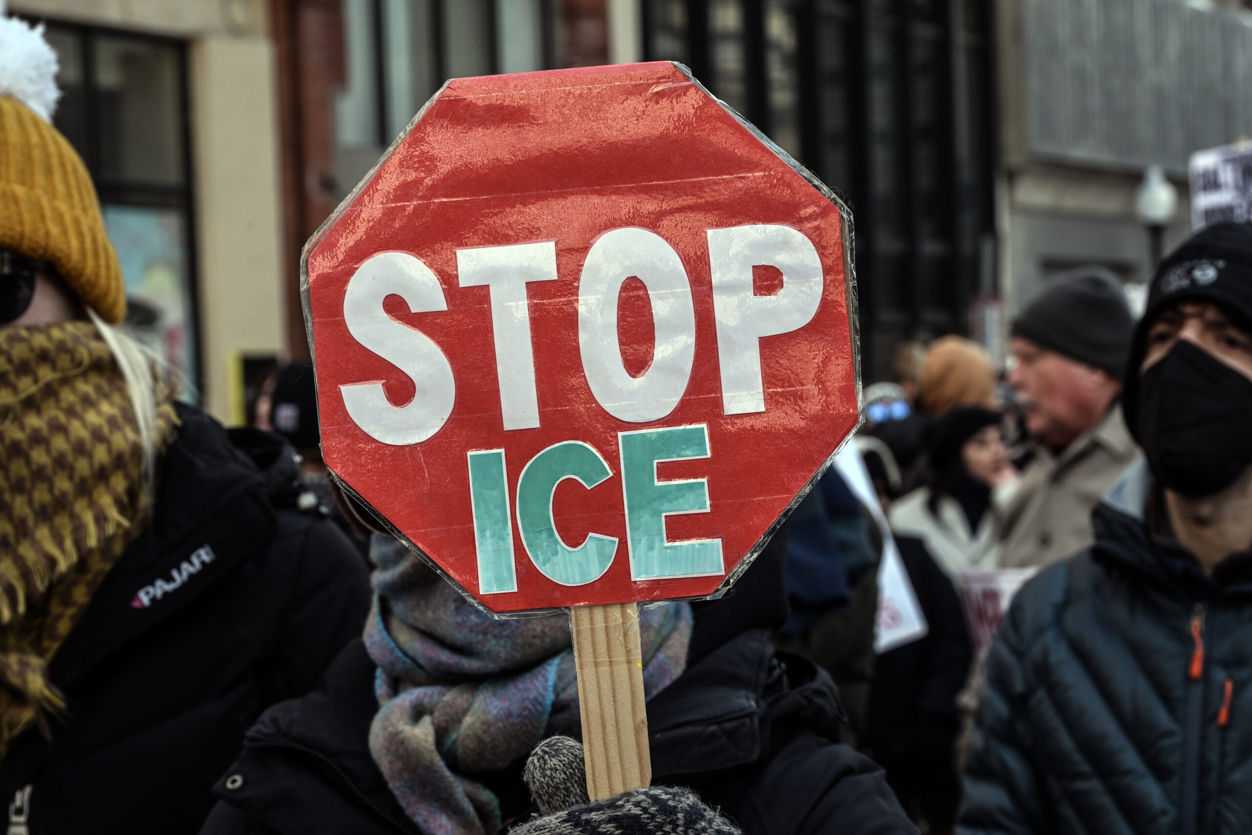 Hundreds turned out for Baltimore's participation in a nationwide General Strike.