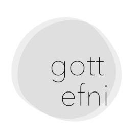 gott efni-grey circle